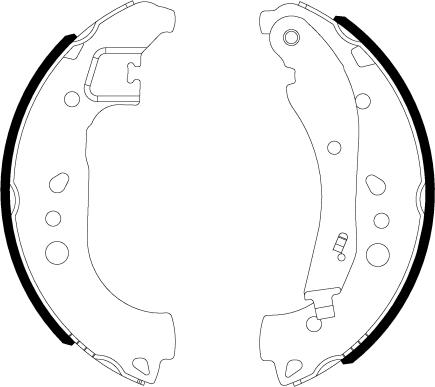 Mintex MFR759 - Drum Brake Shoe Set car-mod.net