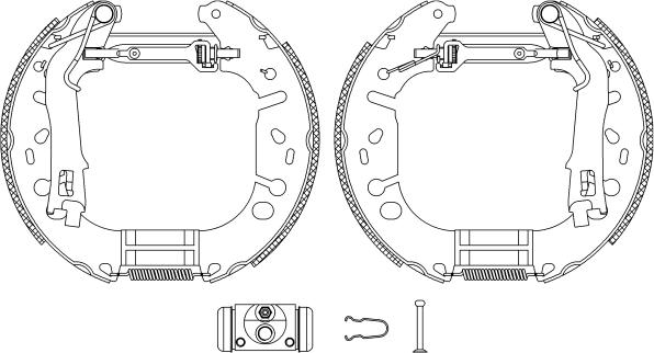 Mintex MSP290 - Drum Brake Shoe Set car-mod.net