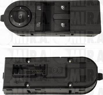 MI.R.A. 534129 - Switch, window regulator car-mod.net
