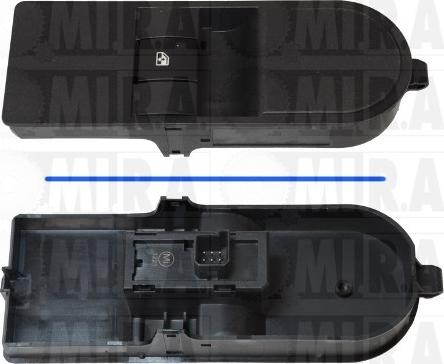 MI.R.A. 53/4126K - Switch, window regulator car-mod.net