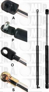 MI.R.A. 52/1353 - Gas Spring, boot, cargo area car-mod.net