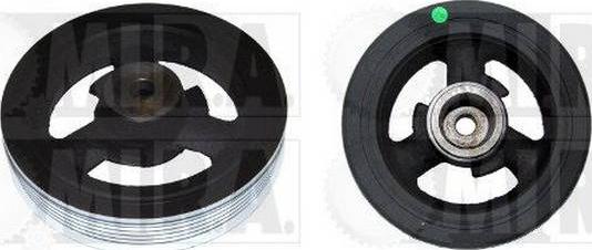 MI.R.A. 17/2427 - Belt Pulley, crankshaft car-mod.net