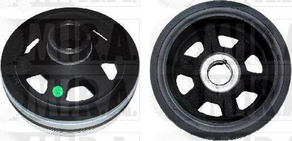 MI.R.A. 17/2808 - Belt Pulley, crankshaft car-mod.net