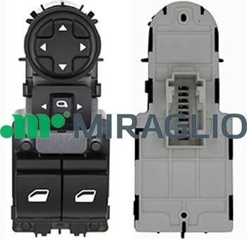 Miraglio 121/PGB76004 - Switch, window regulator car-mod.net