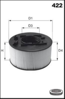MISFAT BB002 - Filter, crankcase breather car-mod.net