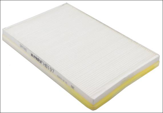 MISFAT HB197 - Filter, interior air car-mod.net