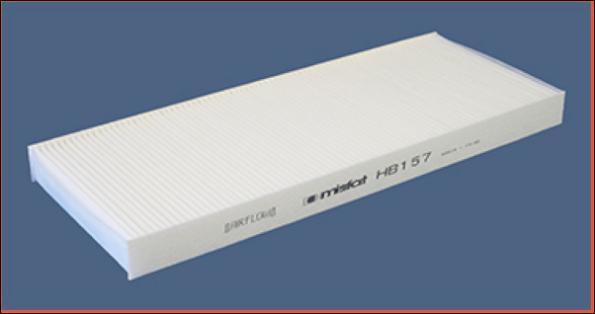 MISFAT HB157 - Filter, interior air car-mod.net