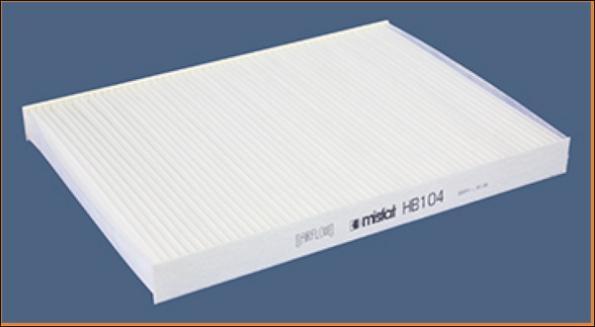 MISFAT HB104 - Filter, interior air car-mod.net
