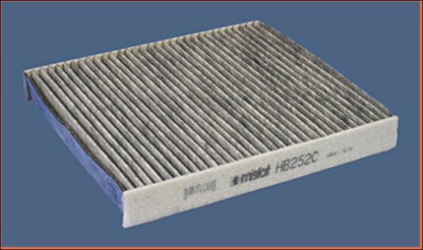 MISFAT HB252C - Filter, interior air car-mod.net