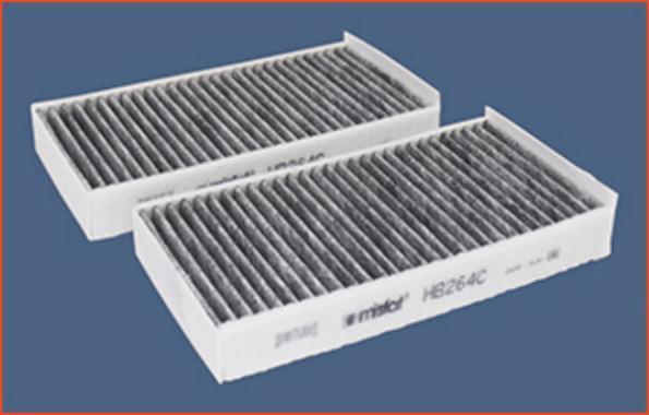 MISFAT HB264C - Filter, interior air car-mod.net