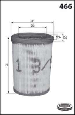 MISFAT R1150 - Engine Air Filter car-mod.net