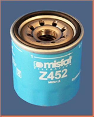 MISFAT Z452 - Oil Filter car-mod.net