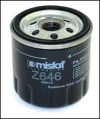 MISFAT Z646 - Oil Filter car-mod.net
