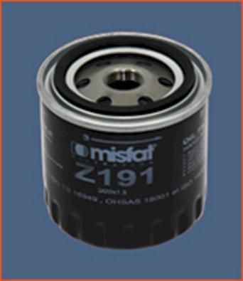 MISFAT Z191 - Oil Filter car-mod.net