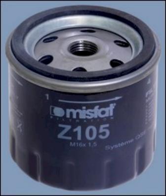MISFAT Z105 - Oil Filter car-mod.net