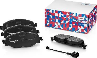 MOBILAND 429103620 - Brake Pad Set, disc brake car-mod.net