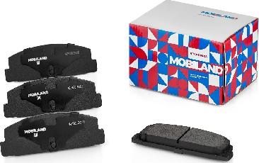 MOBILAND 429203320 - Brake Pad Set, disc brake car-mod.net