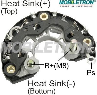 Mobiletron RB-116H - Rectifier, alternator car-mod.net