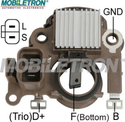 Mobiletron VR-H2009-37 - Voltage regulator, alternator car-mod.net