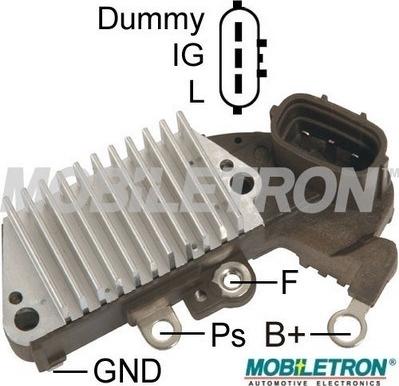 Mobiletron VR-H2005-172 - Voltage regulator, alternator car-mod.net