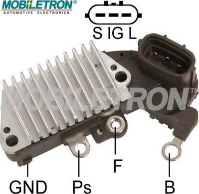 Mobiletron VR-H2005-30A - Voltage regulator, alternator car-mod.net