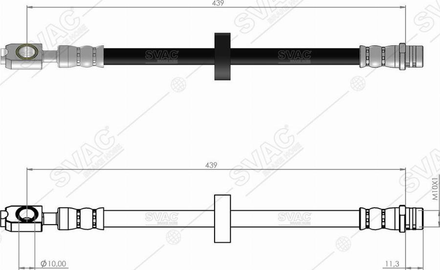 MOBILVERDE 50304272 - Brake Hose car-mod.net