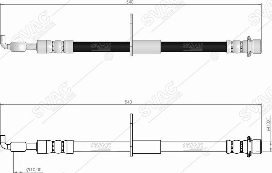 MOBILVERDE 50305466 - Brake Hose car-mod.net