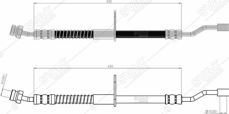MOBILVERDE 50305676 - Brake Hose car-mod.net