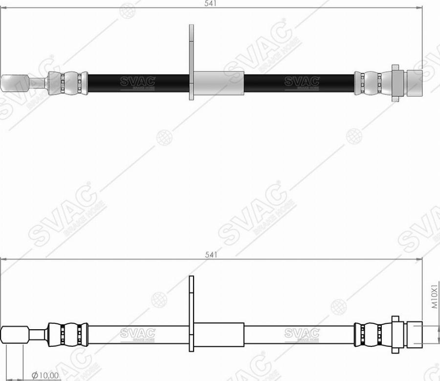 MOBILVERDE 50305672 - Brake Hose car-mod.net