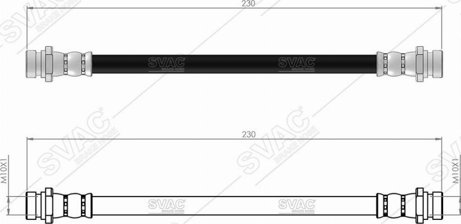 MOBILVERDE 50305083 - Brake Hose car-mod.net
