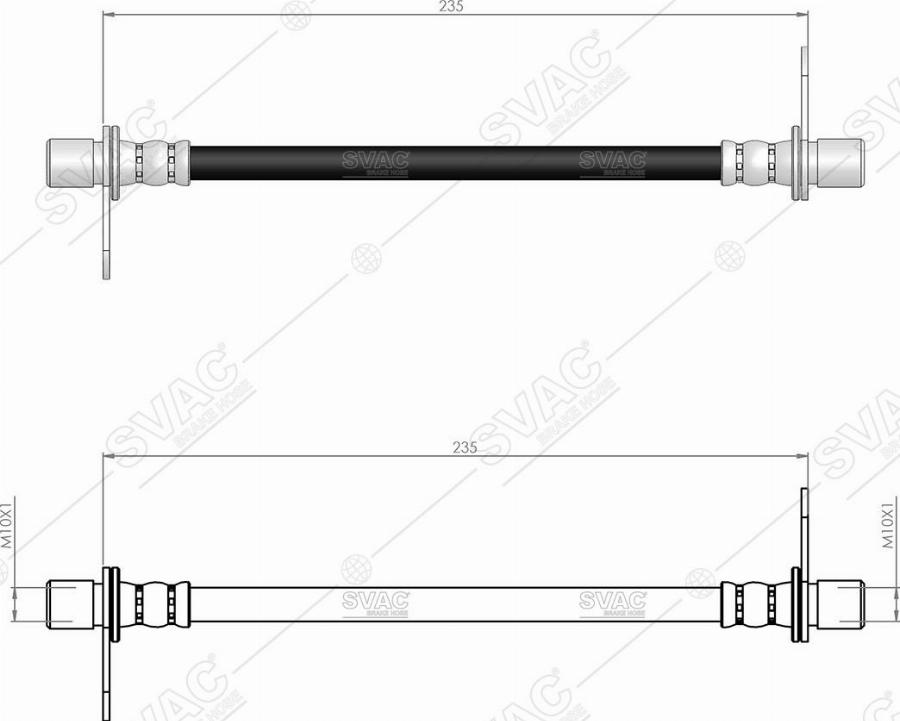MOBILVERDE 50305141 - Brake Hose car-mod.net