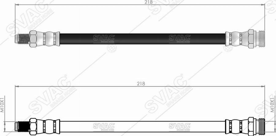 MOBILVERDE 50305109 - Brake Hose car-mod.net