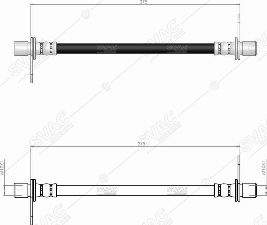 MOBILVERDE 50305104 - Brake Hose car-mod.net