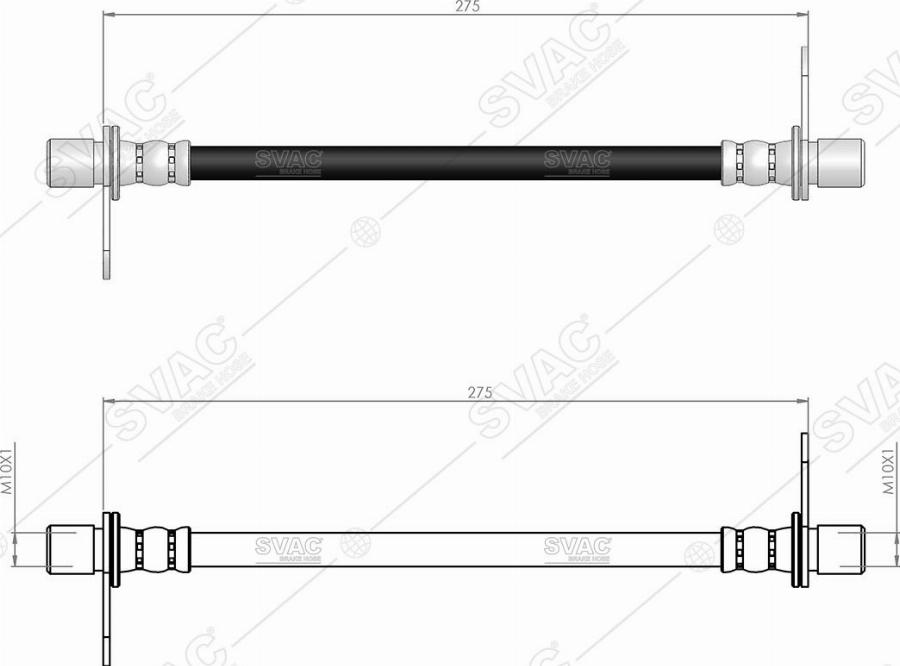MOBILVERDE 50305105 - Brake Hose car-mod.net