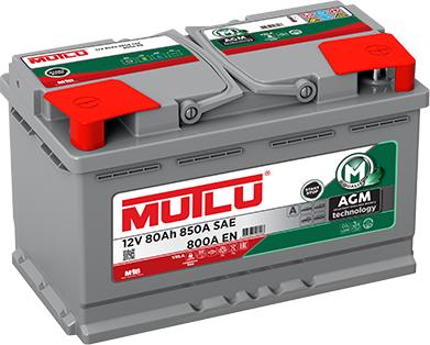 MOBILVERDE AGM.L4.80.080.A - Starter Battery car-mod.net