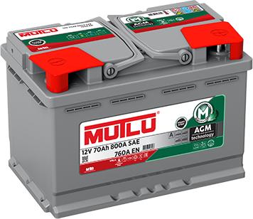 MOBILVERDE AGM.L3.70.076.A - Starter Battery car-mod.net