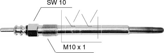 MONARK 090507130 - Glow Plug car-mod.net