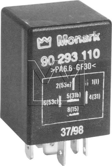 MONARK 090293110 - Relay, wipe / wash interval car-mod.net