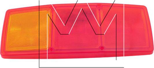 MONARK 098292573 - Lens, combination rearlight car-mod.net