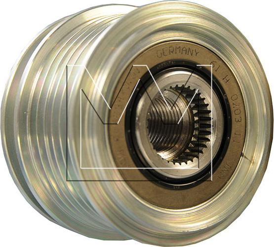 MONARK 288658801 - Pulley, alternator, freewheel clutch car-mod.net