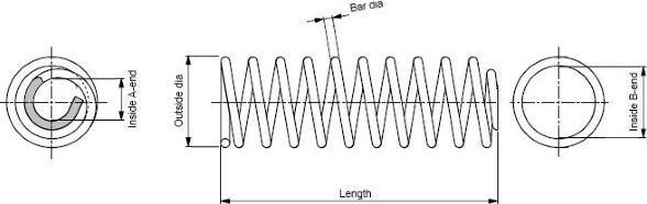 MONROE SP1765 - Coil Spring car-mod.net