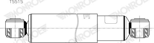 MONROE T5515 - Shock Absorber car-mod.net