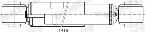 MONROE T1418 - Shock Absorber car-mod.net