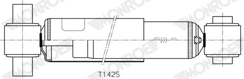 MONROE T1425 - Shock Absorber car-mod.net