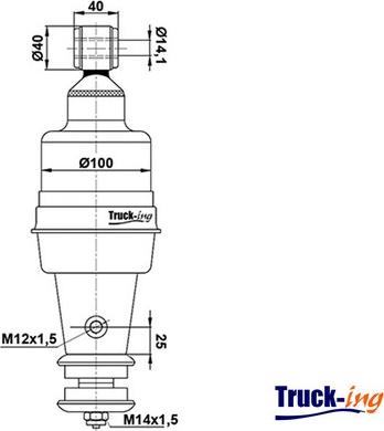 Montcada 0194055 - Shock Absorber, cab suspension car-mod.net