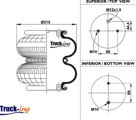Montcada 0194060 - Bellow, air suspension car-mod.net