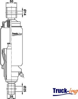Montcada 0194800 - Shock Absorber, cab suspension car-mod.net