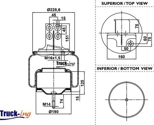 Montcada 0293600 - Bellow, air suspension car-mod.net