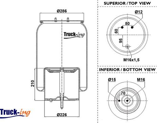 Montcada 0293012 - Bellow, air suspension car-mod.net