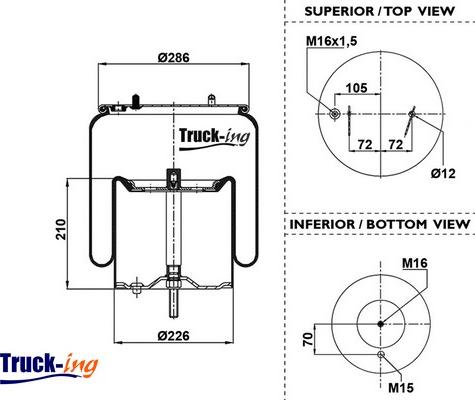 Montcada 0293240 - Bellow, air suspension car-mod.net